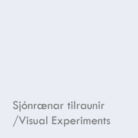 Forsida_Sjonrænar tilraunir_